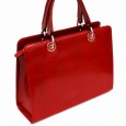 4852  Italian bag genuine leather PAD ROSSO by Gilda Tonelli