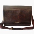 Gilda Tonelli  Italian bag genuine leather 2251 ADVENTURE BROWN