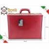 2995 italian Briefcase genuine leather Tonelli Col ROSSO