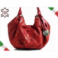 7926 Italian bag genuine leather ST CACHEMIRE F ROSSO by Gilda Tonelli