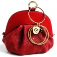 7320 Italian bag genuine leather ST MAPPAMONDO ROSSO by Gilda Tonelli