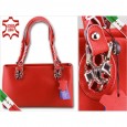 6246 Italian women handbag rosso frenzy
