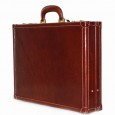 Gilda Tonelli Briefcase genuine leather 2996 COLOR CAFE MATER VACCHETTA