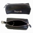 Gilda Tonelli  Italian  key pocket genuine leather 2761 VITELLINI-NAPPA BLACK