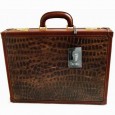 2996 brown Briefcase VACC. ST. SER. CAFFE by Gilda Tonelli