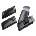 3029 Black Italian Leather Case iPhone Milday Tonelli