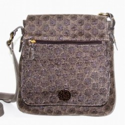 1318  Italian bag genuine leather ST MAPPAMONDO CUOI by Gilda Tonelli