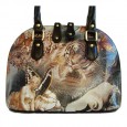 8653 Italian bag genuine leather ST TIGRE CRIS. TM by Gilda Tonelli