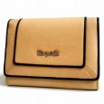 2809 beige Wallet genuine leather VICHY SABB TM by Gilda Tonelli