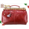 2974 Italy red travel Leather Bag Tonelli Uomo