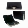 Gilda Tonelli  Italian card pocket genuine leather 2755 ADVENTURE BLACK