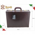 2996 Tonelli italian Briefcase genuine leather Brown TM