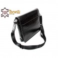 2054 Leather Messenger Bag Tonelli