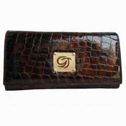 2797 Wallet genuine leather SIOUX MARRONE by Gilda Tonelli