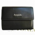 0904 Wallet genuine leather COL BLACK VITELLINI-NAPPA by Gilda Tonelli