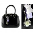 8570 Italian ladies leather handbag Nero Pad