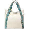 0391 Gilda Tonelli shopper bag of genuine leather