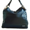 7821 Italian bag genuine leather VITELLO BLU by Gilda Tonelli