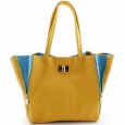 6451 Gilda Tonelli handy ladies maxi bag of leather