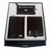 Gilda Tonelli office set 2326 VICHY BLACK