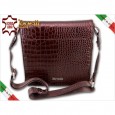 2390 Mono Roma Leather Messenger Bag Tonelli