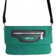 5654 Italian clutch bag genuine leather by Gilda Tonelli