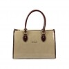 4519 ladies handbag Gilda Tonelli Beige Cuoio