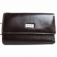 2730  Italian bag genuine leather for keys MAT. ADVENTURE COL. BROWN by Gilda Tonelli