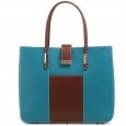 1425b Gilda Tonelli shopper bag of genuine leather new 2014