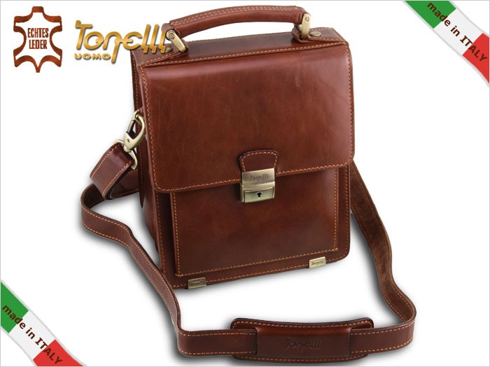 mens italian leather shoulder bags